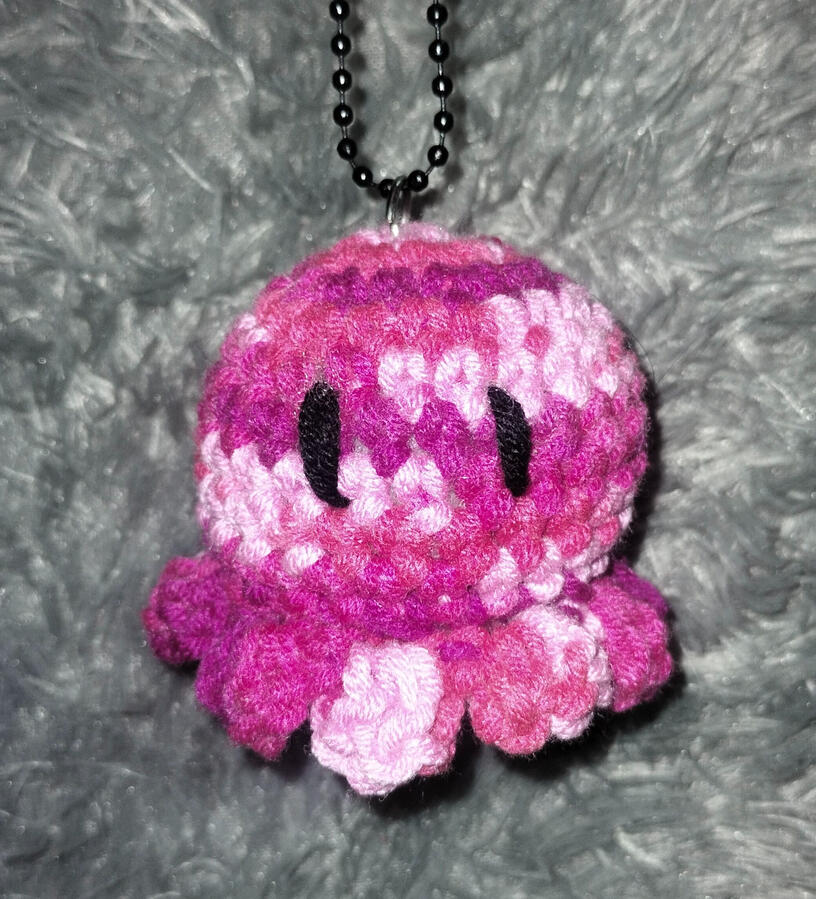Small Octopus Keychain